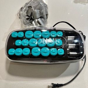 Conair Xtreme Instant Heat Ceramic Hot Rollers with Clips, Multi-Size, 20 Count